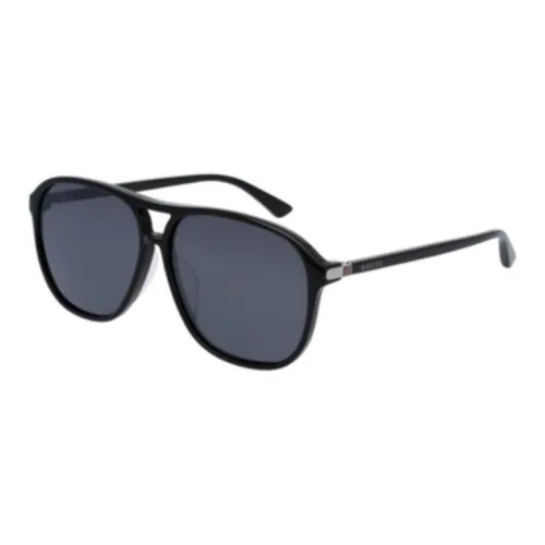 GUCCI Aviator Солнцезащитные очки Унисекс Черный