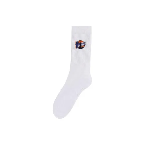 Kith 1 шт Белый Унисекс MID Носки до икры