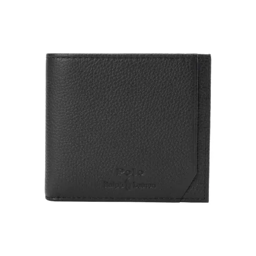Polo Ralph Lauren Кожа Кошелек Мужской Черный