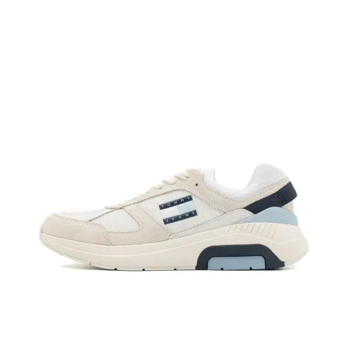 Tommy Hilfiger Zapatillas Low Топ Повседневная обувь Женская Бежевый Освежающий Синий