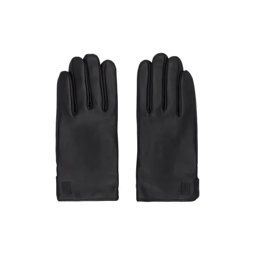 N.HOOLYWOOD Кожа Перчатки Мужские Черные