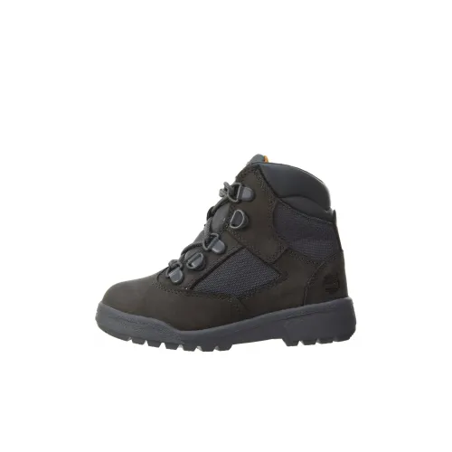 Timberland Field Boots противоскользящие устойчивые к истиранию детские ботинки серые для детей 3-7 лет