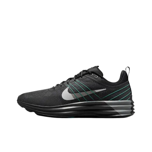 Nike Slip-resistant Abrasion-resistant Low Top Casual Running Shoes Men's Black Gray Найк Slip-resistant Abrasion-resistant Низкий топ Повседневные Беговые кроссовки Мужские Черный Серый