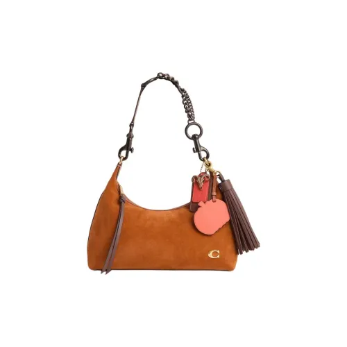 COACH Juliet Замша Сумка Сумка через плечо Женская Amber