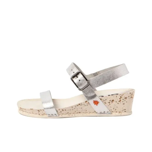 Art I Imagine One Ремешок Сандалии 4,5 см Женские Серебряные