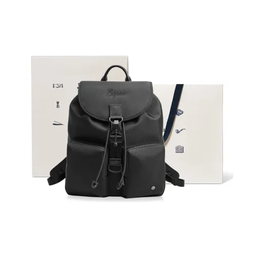 BVP Нейлон Большая емкость для поездок Рюкзак с сумкой для ноутбука 15,6 дюйма большой мужской черный