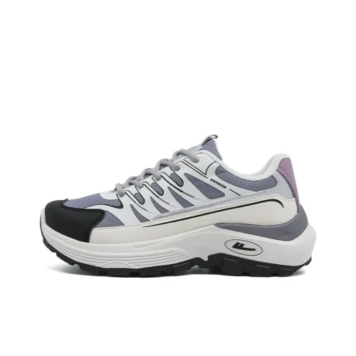 Warrior Толстая подошва Низкий топ Серый Бежевый Черный Бежевый Женский