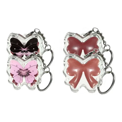 Cappuvini Бабочка Брелок Твердый ГЛосс для губ Глянцевый LIP Длинный Тяжелый Блестящий Увлажняющий