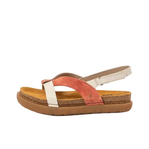 Art Rhodes One Ремешок Сандалии Женские Белые Розовые