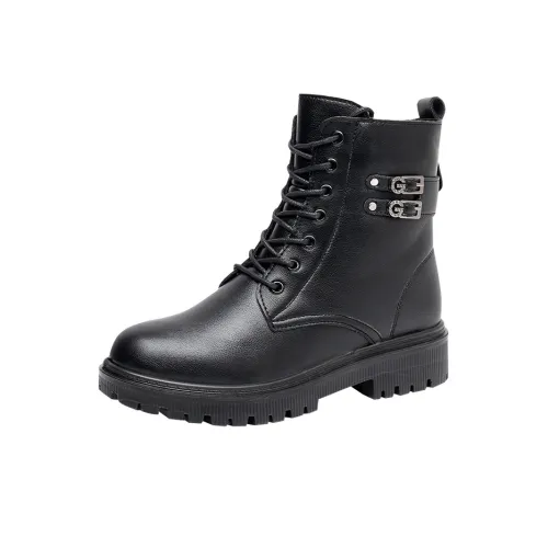 Captain Illy Короткий Martin Boot Унисекс Черный