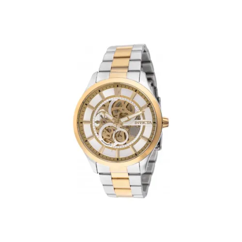 INVICTA Мужские часы Автоматический механический механизм корпус из нержавеющей стали ремешок 45 мм циферблат с механизмом