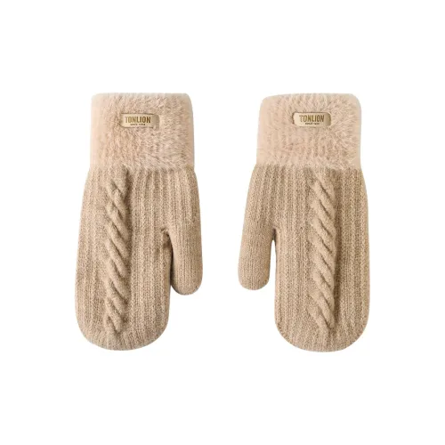 Tonlion Акриловые вязаные перчатки унисекс