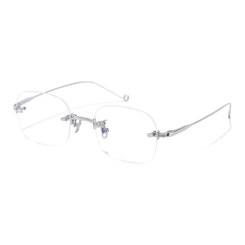 Sagawa Чистый титан Квадратные оправы для очков Унисекс