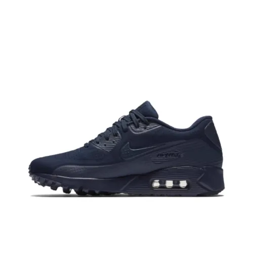 Nike Air Max 90 Low Топ Повседневная обувь Мужская Синяя