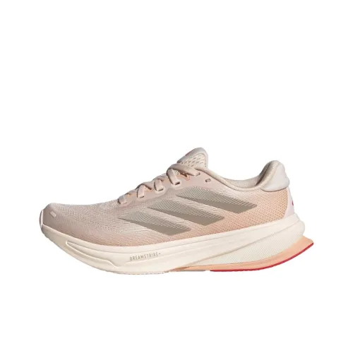 Adidas Supernova Slip-resistant Abrasion-resistant Low Top Casual Running Shoes Women's Champagne