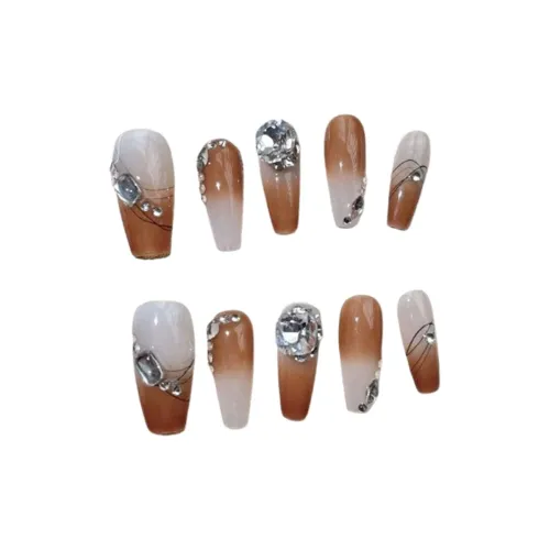 LIANJING Желе Осень и зима 25mm False Nail Средний LADDER