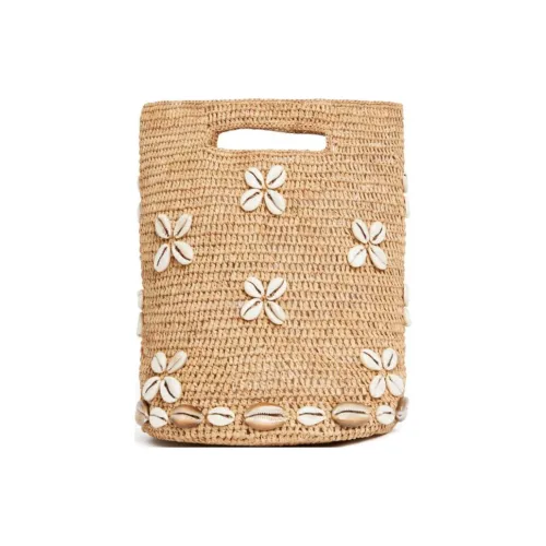 Alanui Raffia Ведрообразная Сумка Женская Бежевая