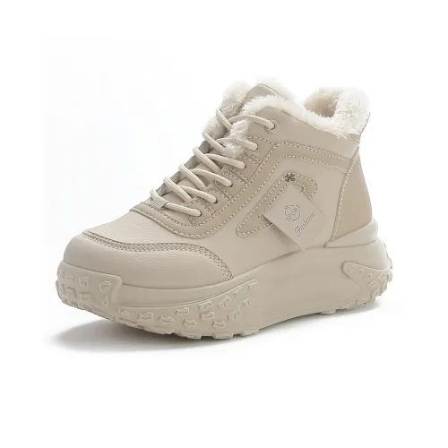 YUZHAOLIN Термические детские повседневные туфли хаки для подростков