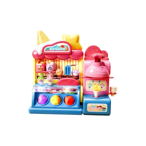 Bergers Мороженое Машина Мороженое Форма Маленький DIYRainbow Глина Игрушки