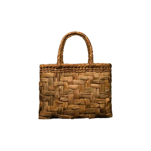 HUZISYOKUNINN Grapevine Маленькая квадратная сумка Сумка Средний Женский Коричневый