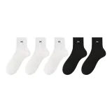 5 пар (Белый *3, Черный *2)