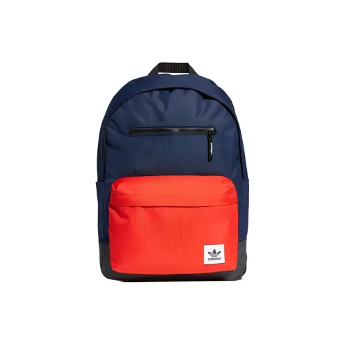 Adidas Originals Полиэстер Рюкзак Стандартный Унисекс Красный Синий