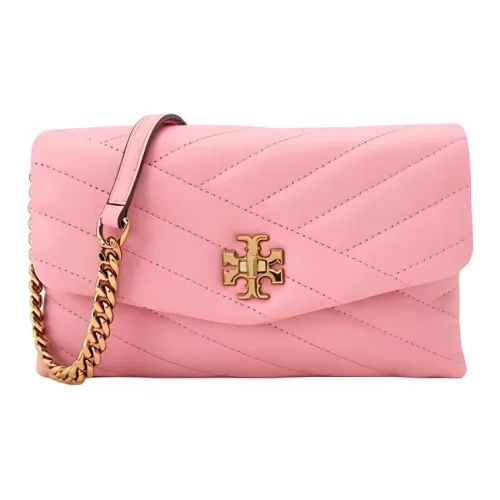 TORY BURCH Kira (Красный) Natural Кожа Цепь Сумка через плечо Сумка через плечо Мини Женская Розовая