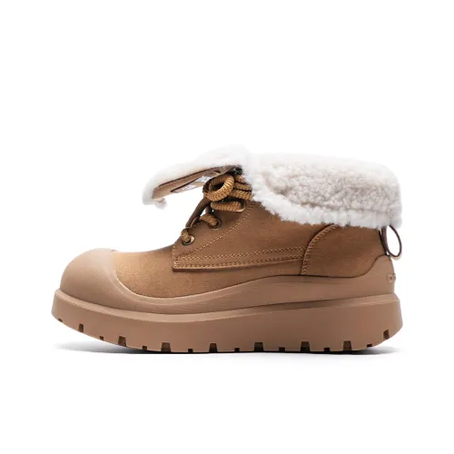 Mule Donkey Термический Баланс Короткие Сноубутсы Женские Желтые