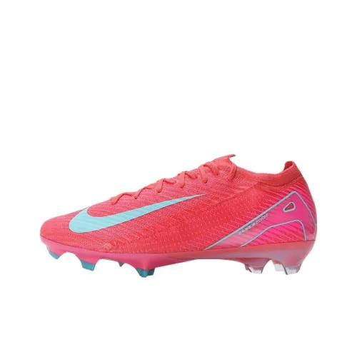 Nike FG Твердый грунт противоскользящие устойчивые к истиранию футбольные бутсы унисекс розовый