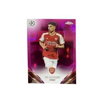 Topps Champions League Chrome Германия Челси Арсенал Kehavitz Розовый Продажа Игрок Карта Карта пройдет Спортивные карты 1 шт