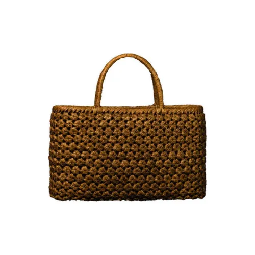 HUZISYOKUNINN Виноградная лоза Маленькая круглая сумка Сумка Средний Женский Коричневый