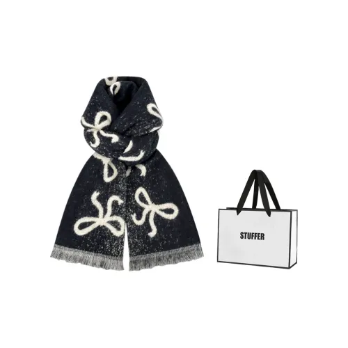 STUFFER Полиэфирный трикотаж Шарфы Унисекс