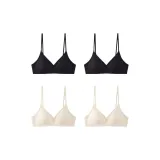 Чёрный 2+Кожа 2/4 шт