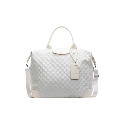 HCXK Ткань Плечевая Сумка Стандартная Унисекс Черный Экрю Серый Хаки