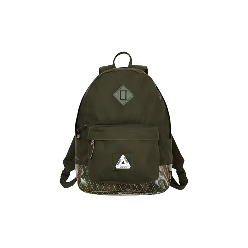 PALACE Холст Хлопок Рюкзак Стандартный Унисекс Оливково-зеленый