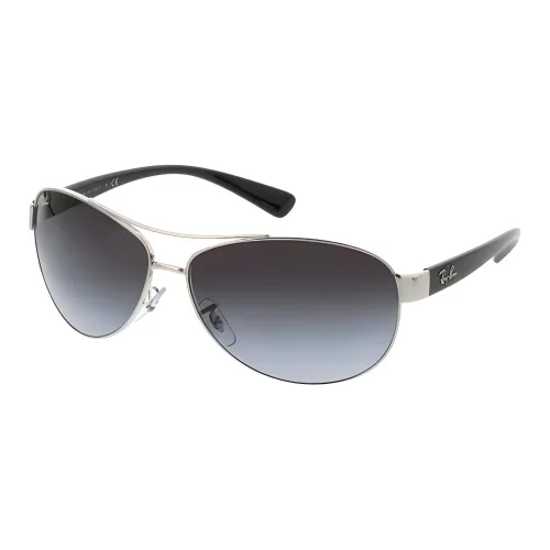 RayBan Металл Пластик Aviator Солнцезащитные очки Унисекс Черный