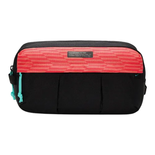 nike ACADEMY Полиэстер Хранение Мешок Унисекс Черный Красный