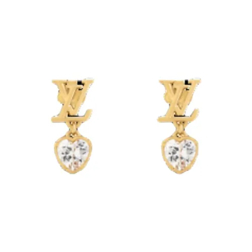 LOUIS VUITTON Iconic Heart Серьги Унисекс