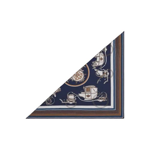 HERMES Book Collection Seal Вязаные шарфы Женские
