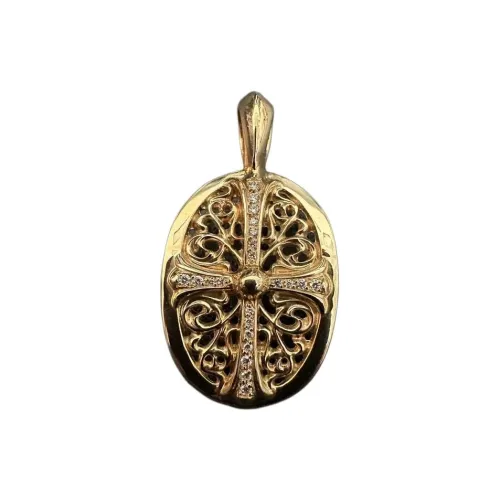 Chrome Hearts Бриллиантовые Подвески Женские Золото