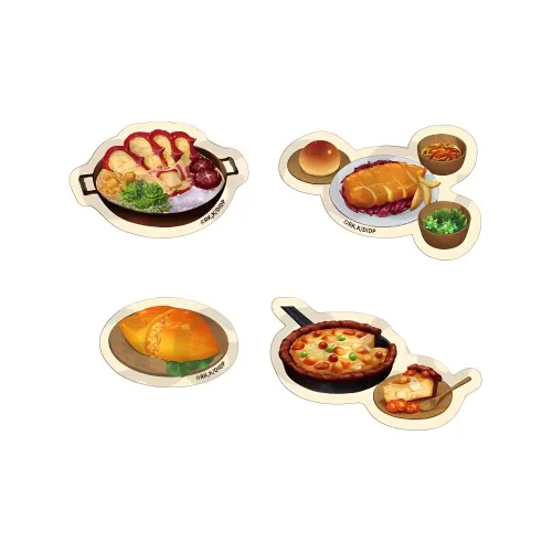 GuGuGuGu Лабиринт Lunch Monster Cuisine Наклейка Сумка Мерч по IP