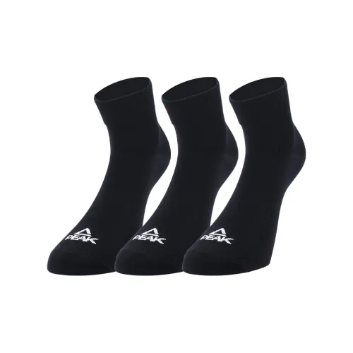 PEAK Носки Crew Унисекс упаковка из 3 пар черные