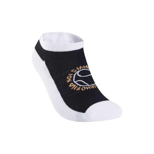 FILA FUSION INLINE Низкие носки Женские 1 упаковка Темно-черный