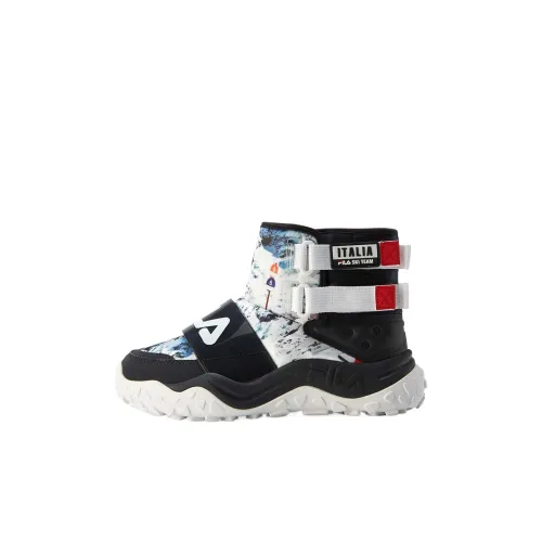 FILA KIDS Противоскользящая устойчивая к истиранию детская обувь из хлопка легендарный синий белый FILA для детей