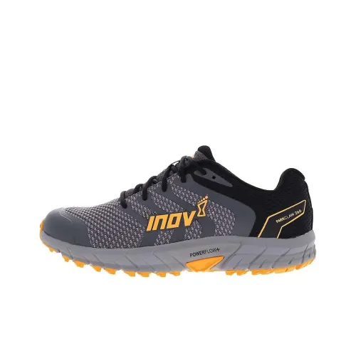 INOV 8 Slip-resistant Abrasion-resistant Low-top Беговые кроссовки Мужские Серый Черный