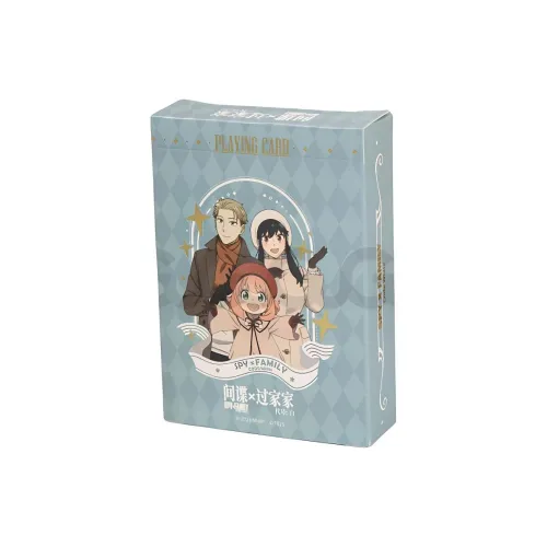 GuGuGuGu Шпион × Семья Кодовое имя Белый Игральные карты Мерч по IP