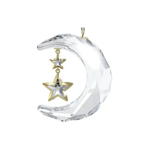 Swarovski Искусственный кристалл Металлические подвески Унисекс Серебряный