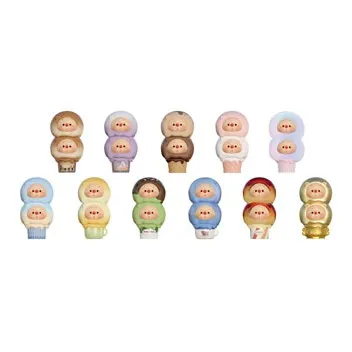 Неравный Равный Прилив Музыкальный OYO Медвежонок Cub Мороженое STACK Коллекция Слепые коробки 1 Mystery Коробка Целая коробка OF 8 шт