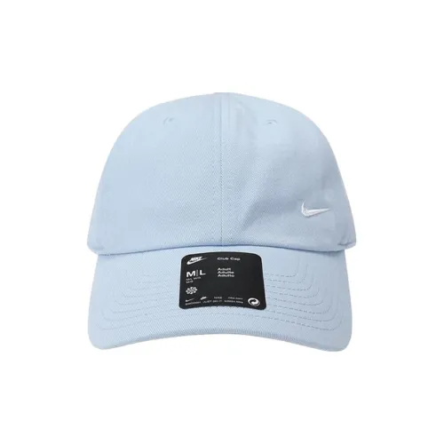 Кепки Nike унисекс небесно-голубого цвета