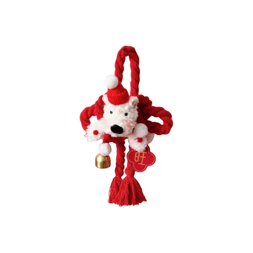Jinnew Празднование Xishuangbanna Щенок Yuanbao Богатство Декоративный предмет Кукла Плюшевая Подвеска 15 см Рекомендуемая высота